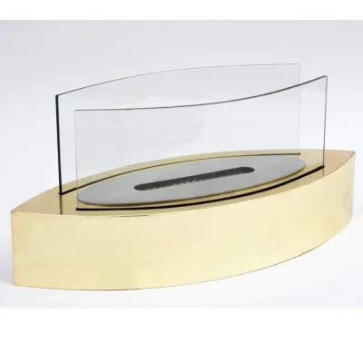 2,5 kW/h Gold Bioethanol Tischkamin - VANDA 00098 Gmr Trading - 1