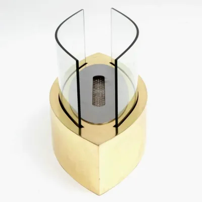 2,5 kW/h Gold Bioethanol Tischkamin - VANDA 00098 Gmr Trading - 2