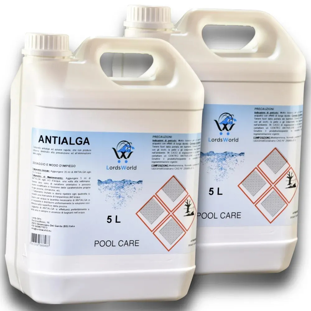 Pool Algaecide - Liquid solution no Foam LordsWorld - 9 Pool Algaecide - Liquid solution no Foam LordsWorld - 9