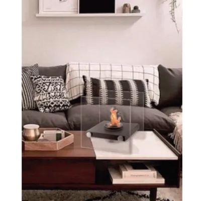 chimenea de mesa de bioetanol 0.76 kW/h - TIZIANO 00114 Gmr Trading - 3