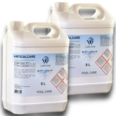 Inhibiteur de calcaire pour piscine - Solution liquide LordsWorld - 9