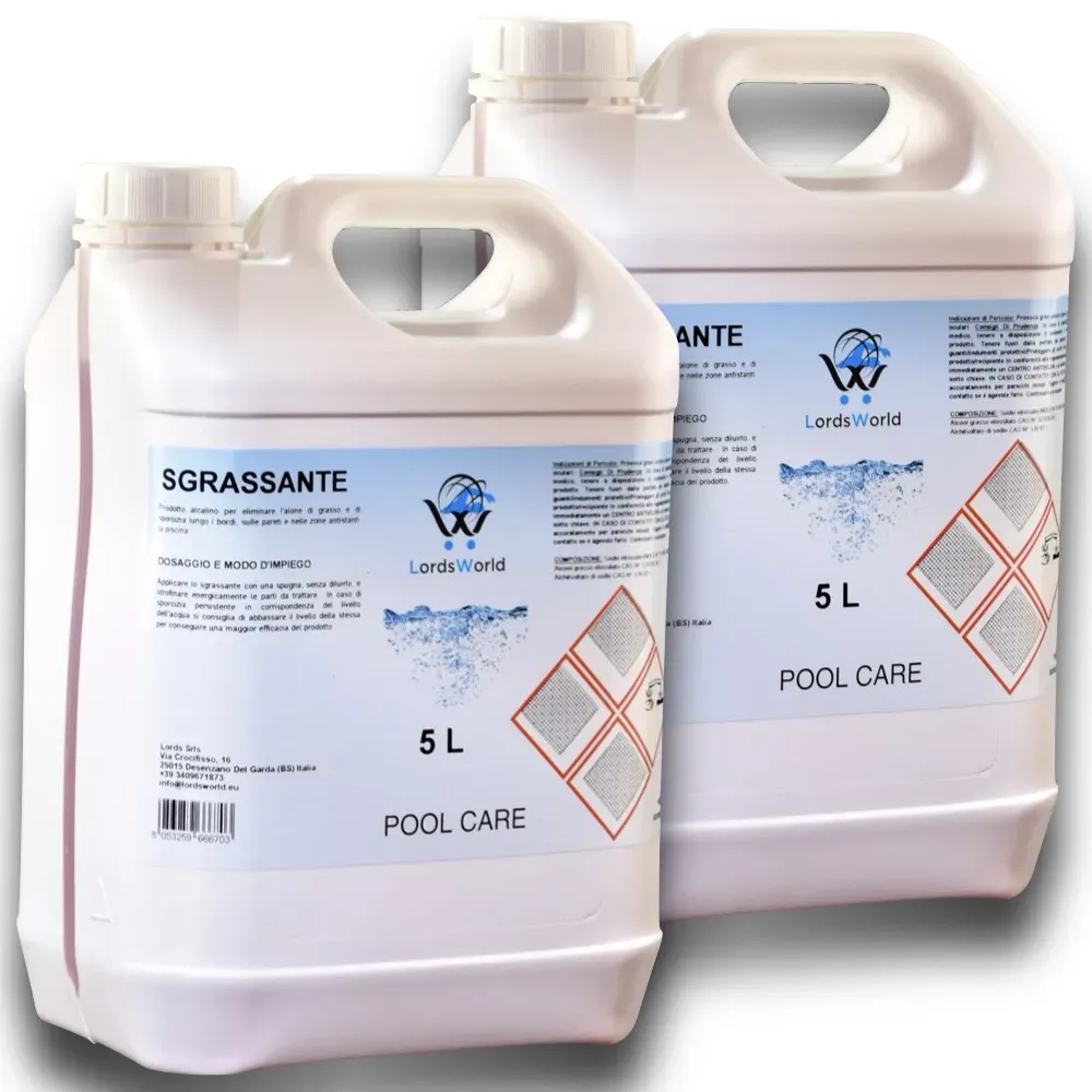 Sgrassatore Bordo Piscina - Trattamento Liquido Alcalino LordsWorld - 9 Sgrassatore Bordo Piscina - Trattamento Liquido Alcalino LordsWorld - 9