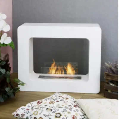 4.0 kW/h white electric heating fireplace - TIKAL 00134 Gmr Trading - 2