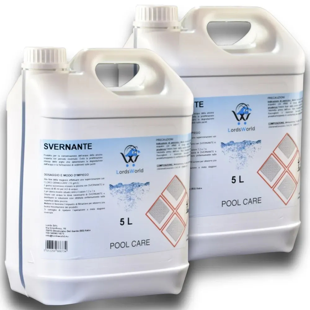 Invernador Líquido - Tratamiento de Piscina de Invierno LordsWorld - 8 Invernador Líquido - Tratamiento de Piscina de Invierno LordsWorld - 8