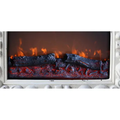 chimenea eléctrica de estilo shabby 1400/1800W - CHIC 00179 Gmr Trading - 3