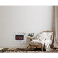 1400/1800W shabby-style electric fireplace - CHIC 00179