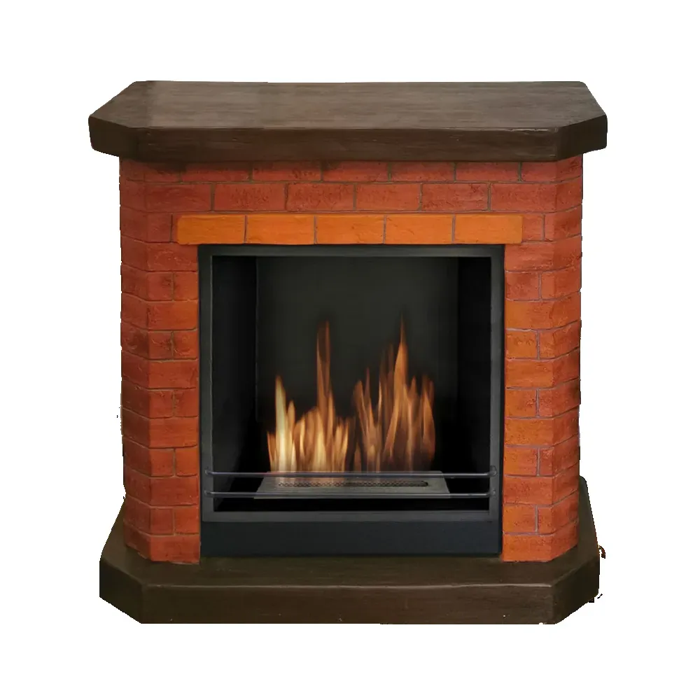 chimenea bio de estilo ladrillo de 2.5 kW/h - BRICCHETTO 00260 Gmr Trading - 1 chimenea bio de estilo ladrillo de 2.5 kW/h - BRICCHETTO 00260 Gmr Trading - 1