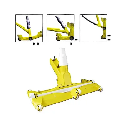 Articulated mud vacuum - Rigid pvc with wheels AstralPool - 3