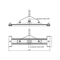 Aspirafango per piscina - Alluminio e ottone AstralPool - 4