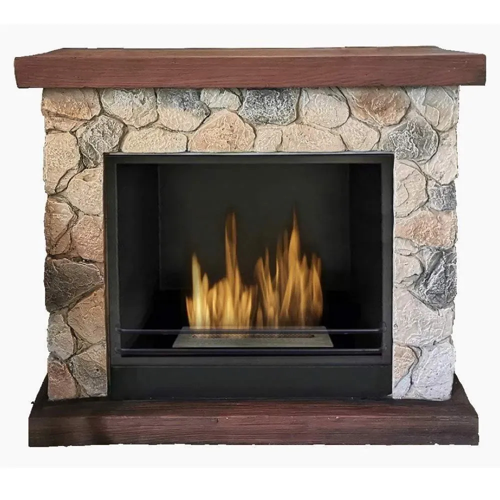 Chimenea bio de estilo piedra 2.5 kW/h - SASSO 00261 Gmr Trading - 1 Chimenea bio de estilo piedra 2.5 kW/h - SASSO 00261 Gmr Trading - 1