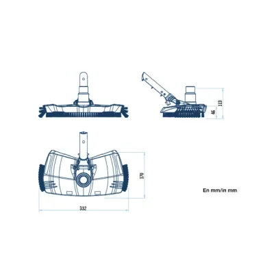 Pool mud vacuum - Flexible Shark series AstralPool - 4