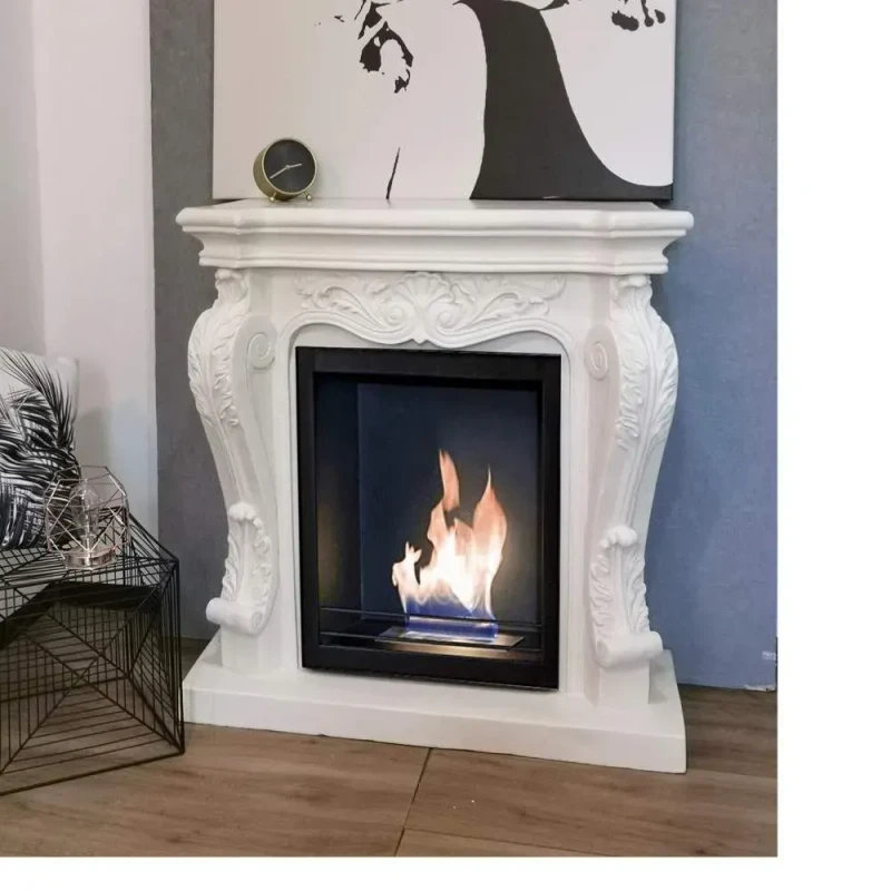 2,5 kW/h weißer Bio-Kamin - IMPERO 00262 Gmr Trading - 1 2,5 kW/h weißer Bio-Kamin - IMPERO 00262 Gmr Trading - 1
