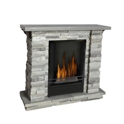 Chimenea de bioetanol estilo piedra gris de 2.5 kW/h - TIGULLIO 00265 Gmr - Trading - 3