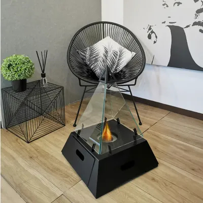 3,1 kW/h Cheminée bio-pyramide - LAS VEGAS JR 00306 Gmr Trading - 2