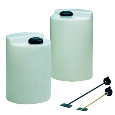 Pool Cylindrical polyethylene tank - For dosing pump